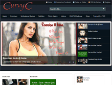 Tablet Screenshot of curvyc.com